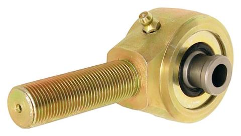 Narrow Forged Johnny Joint 2 Inch 2 Inch X 0.500 Inch Ball 3/4 Inch-16 Right Hand Threaded Shank Externally Greased Each RockJock 4x4