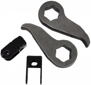 1 Inch-3 Inch Leveling Kit Torsion Keys w/ Shock Extenders Freedom Offroad