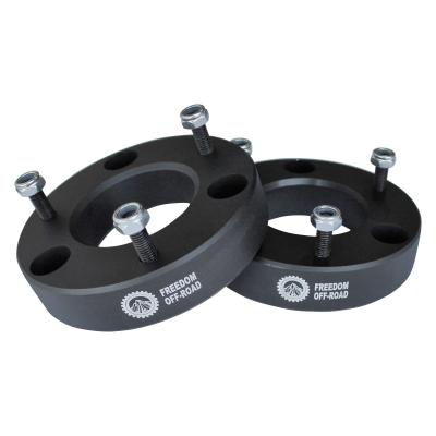 2 Inch  Front Strut Spacer 07-19 Escalade/07-19 Escalade ESV/09-13 Escaldae EXT/07-13 Avalanche/07-20 Sivlerado/Sierra 1500/15-20 Suburban 1500/07-20 Tahoe/07-20 Yukon/07-14 Yukon XL 1500 Freedom Off-Road