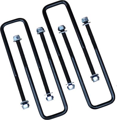 4 Pcs Square U Bolts for 2.5 Inch Wide Leaf Springs 10.5 Inch Long 88-99 chevrolet C1500/K1500, 99-19 Silverado/Sierra 1500/01-06 Silverado/Sierra 1500 HD/ 01-20 Siverado 2500 HD/99-95 Tahoe, 94-10 Ram 1500 Freedom Off-Road