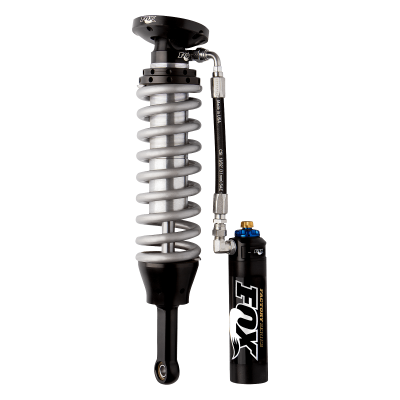 12-Up Ford T6 Ranger 4WD & 2wd Hi-Rider Front Coilover Factory Race 2.5 Remote Reservoir 5.1 Inch 0-2 Inch Lift Dual Speed Compression Adjuster Fox Offroad Shocks