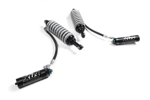 2007-2018 Jeep Wrangler JK 05-24 Ford F-250/F-350 Superduty Fox 2.0 Adventure Series Steel Body Shock Internal Floating Piston 2 Inch Front 22.94 x 14.35 x 2-S50/EB1 Fox Offroad Shocks
