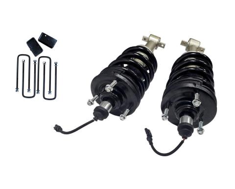 3 Inch Lift Mag Ride Delete Loaded Struts with Rear 3 Inch Blocks Freedom Off-Road