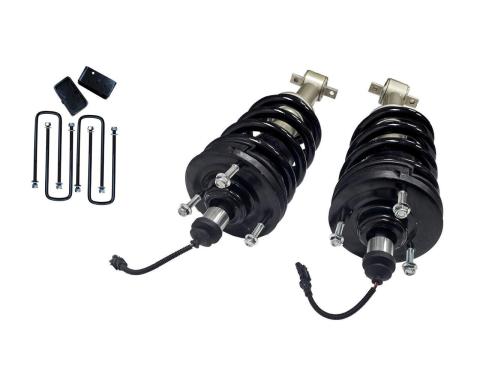 2 Inch Lift Mag Ride Delete Loaded Struts with Rear 2 Inch Blocks Freedom Off-Road